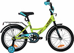 Детский велосипед Novatrack Vector 18 (2019) зеленый