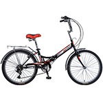 Велосипед Novatrack 24" складной, 6 скор.
