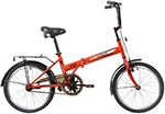 Велосипед для подростков NOVATRACK TG30 складной, красный