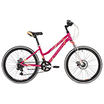 Велосипед Stinger 24" Laguna D 12"; розовый