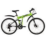 Велосипед 26" Foxx ZING F2, 21 скор. , складной