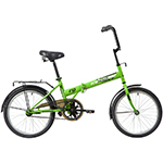 Подростковый городской велосипед Novatrack TG-20 Classic 301 NF (2020) зеленый