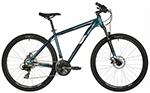 Велосипед STINGER 27.5" GRAPHITE LE синий, алюминий, размер 18"