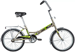 Подростковый городской велосипед Novatrack TG-20 Classic 301 (2020) серый