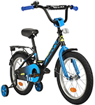 Детский велосипед Novatrack Forest 18 (2021), черный