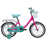 Детский велосипед Novatrack Ancona 16" (2019), розовый