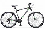 Велосипед горный 27,5" Stels Navigator 700 V F020, 21" чёрный матовый
