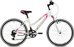 Подростковый горный (MTB) велосипед Stinger Latina 24 белый 12"