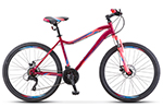 Горный (MTB) велосипед STELS Miss 5000 MD K010 (2021) фиолетово-розовый 18"